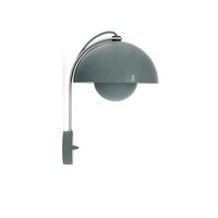 Flowerpot VP8 Wall Lamp Stone Blue