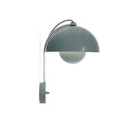 Flowerpot VP8 Wall Lamp Stone Blue