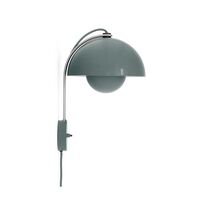 Flowerpot VP8 Wall Lamp Stone Blue