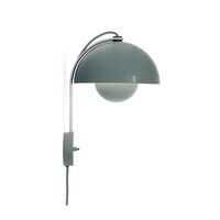Flowerpot VP8 Wall Lamp Stone Blue