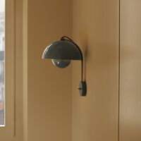 Flowerpot VP8 Wall Lamp Stone Blue