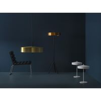 Cymbal Floor Lamp Copper