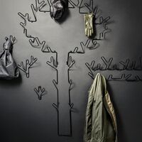 Tree Coat Rack Black