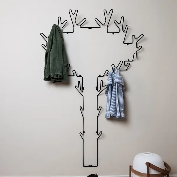 Tree Coat Rack Black
