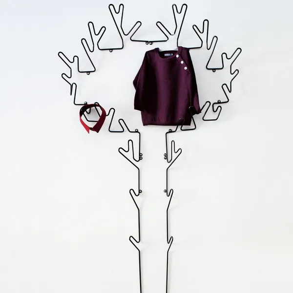 Tree Coat Rack Black