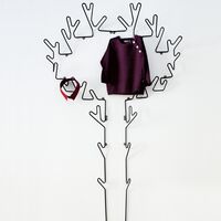 Tree Coat Rack Black
