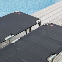 Amigo Sunbed Black