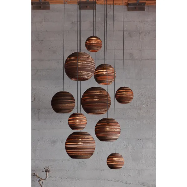 Scraplight Moon 18 Pendant Large
