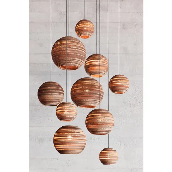Scraplight Moon 18 Pendant Large
