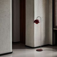 Flowerpot VP12 Stehleuchte Dark Plum