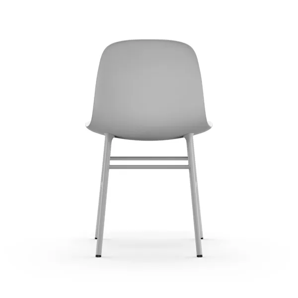 Form Esszimmerstuhl Stahl Weiß