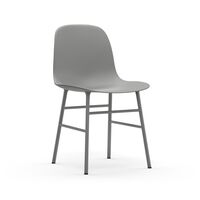 Form Spisebordsstol Grå/Grå Stål