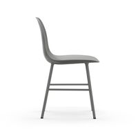 Form Spisebordsstol Grå/Grå Stål