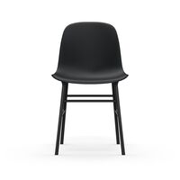 Form Spisebordsstol Sort/Sort Stål