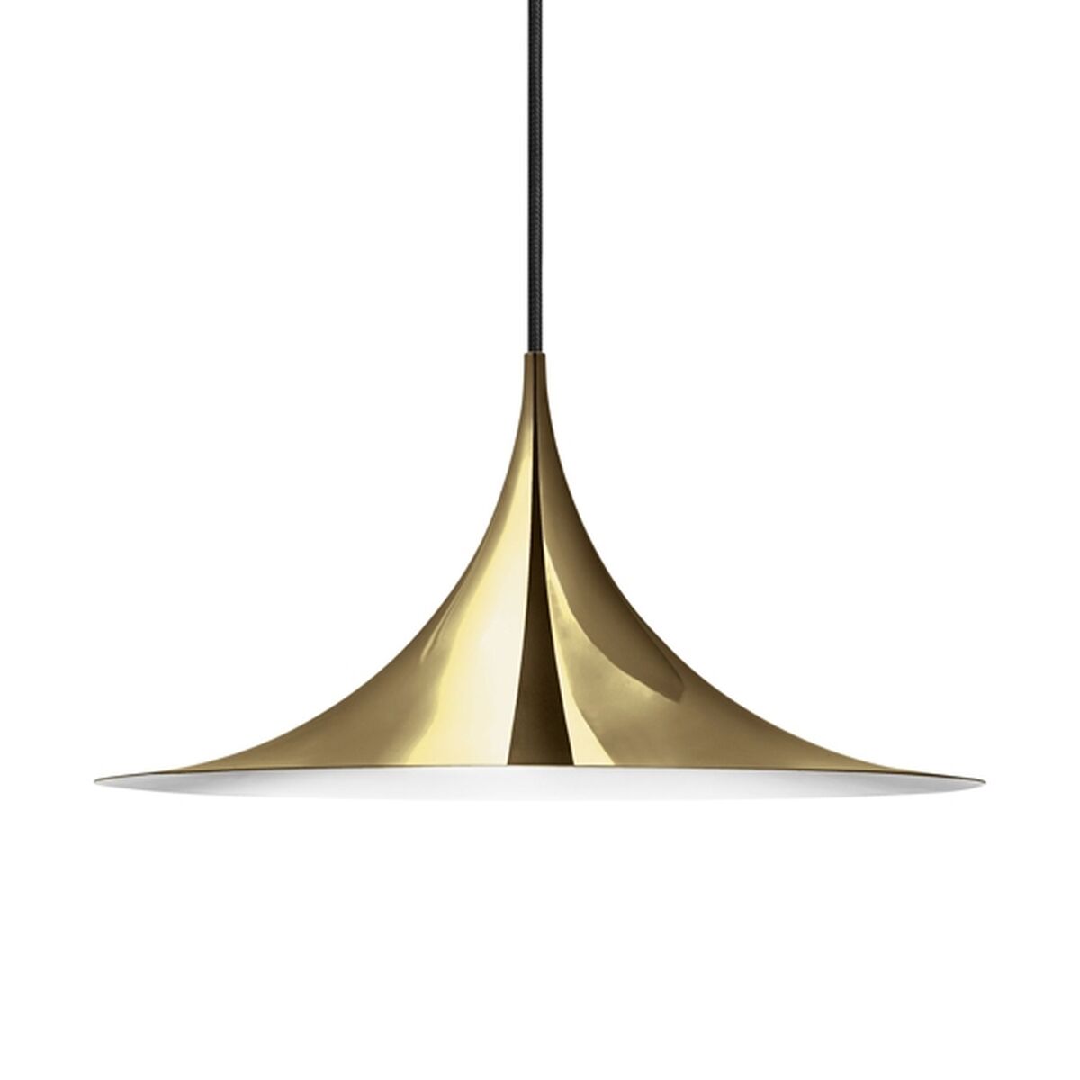 Semi Pendant Medium Brass