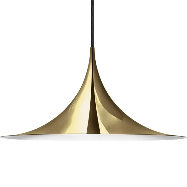Semi Pendant Large Brass