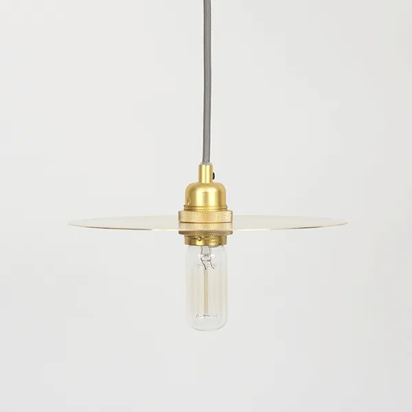 Geometric Circle Hanglamp Messing Middelgroot