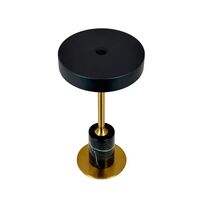 Starlight Mini draagbare tafellamp, zwart marmer/messing