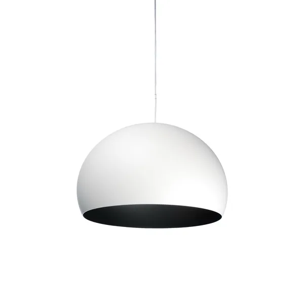FL/Y Pendant Medium Matt White/ Black Inner Shade