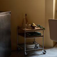 Alima NDS2 Trolley Chrome/Lacquered Oak