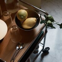 Alima NDS2 Trolley Chrome/Lacquered Walnut