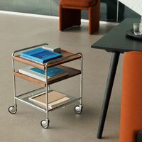 Alima NDS2 Trolley Chrome/Lacquered Walnut
