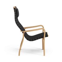 Primo Fauteuil, Hoog, Geolied Eiken/ Zwart