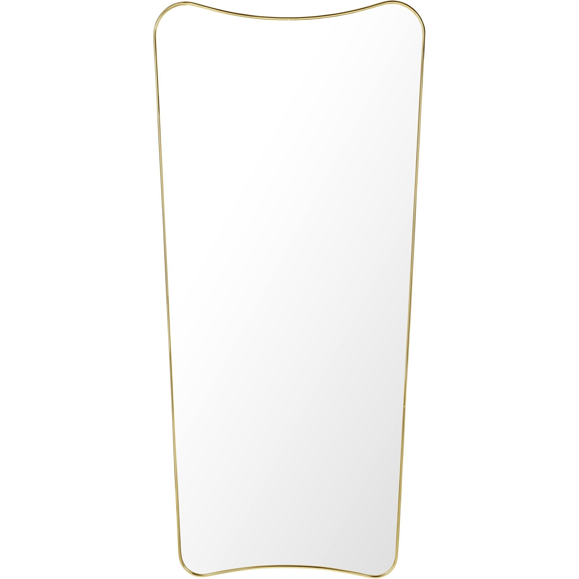 FA 33 Miroir Mural 70 x 146 cm Laiton Poli