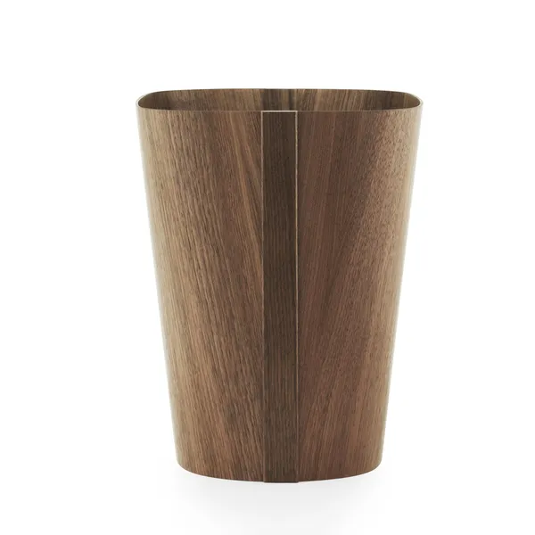 Tales of Wood Paper Basket Walnut
