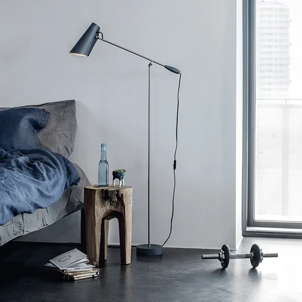 Birdy Gulvlampe Grå