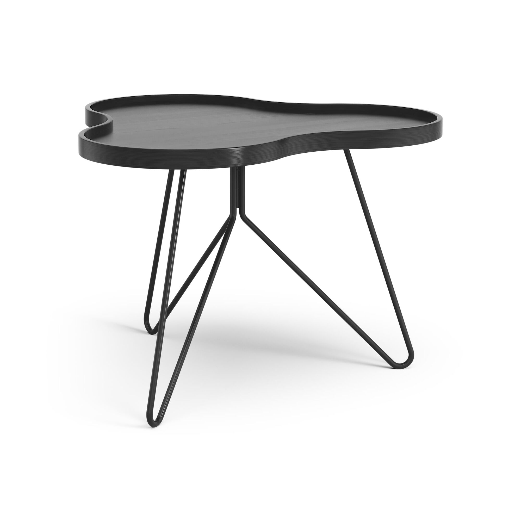 Flower Mono Table Basse 66x62 Noir