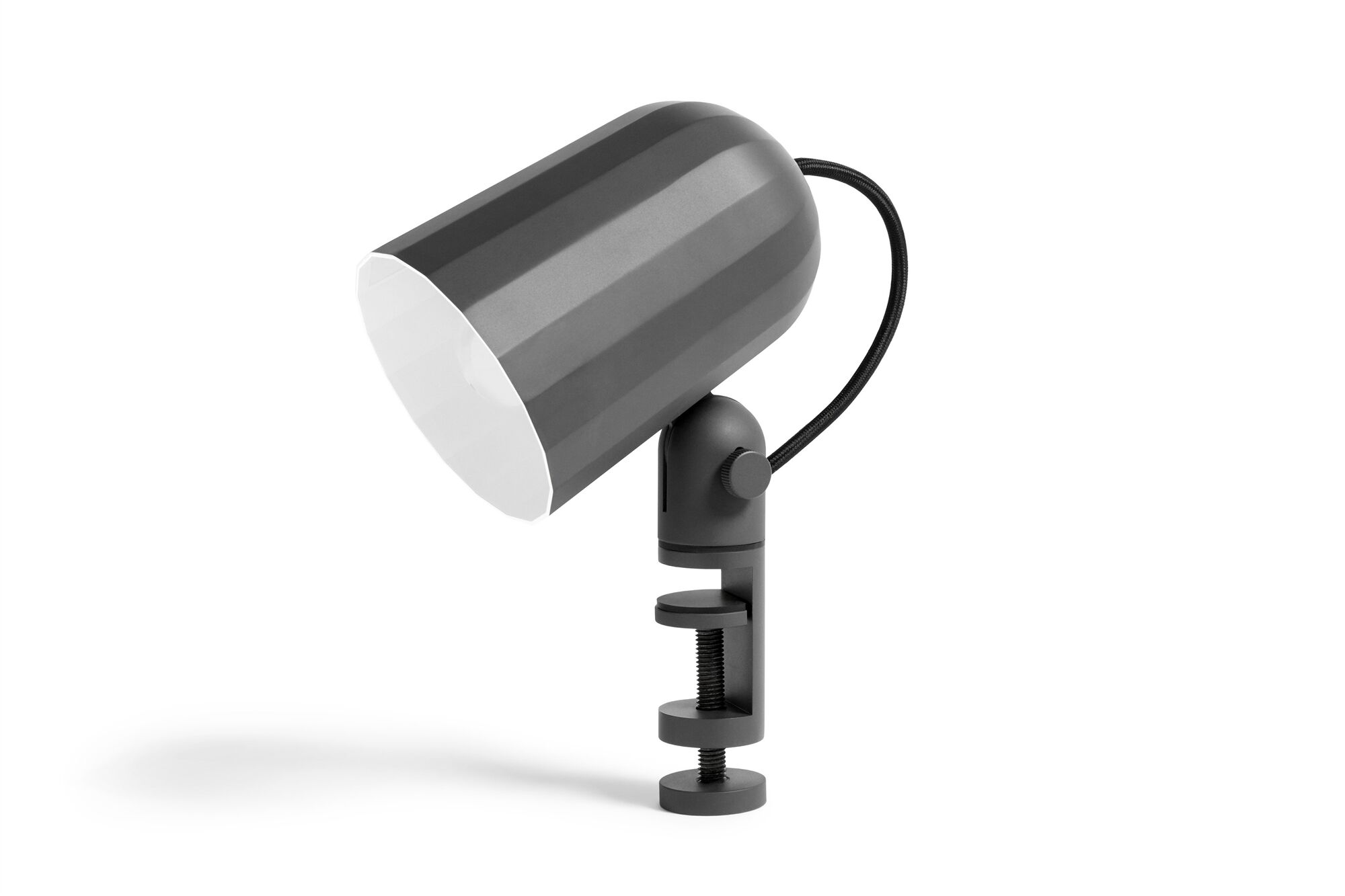 NOC V&auml;gglampa M&ouml;rkgr&aring; m. Kl&auml;mma