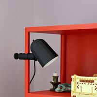NOC Wall Lamp Dark Grey w. Clip