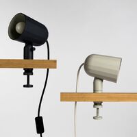 NOC Wall Lamp Dark Grey w. Clip