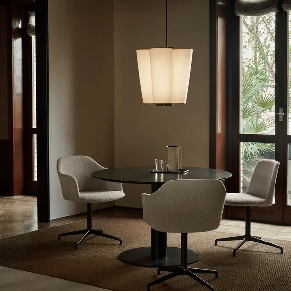 Bella SC114 Lampadario Bronzo/Soft Canvas