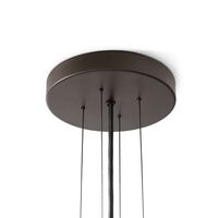 Bella SC115 Lampadario Bronzo/Tela Morbida
