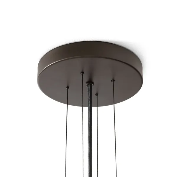 Bella SC115 Lampadario Bronzo/Tela Morbida