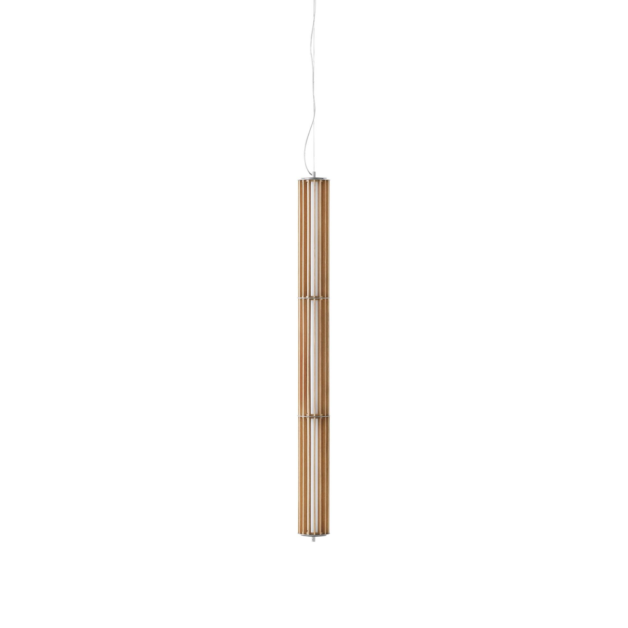 Numbra TY1 Pendel Lakeret Eg/Tumbled Aluminium