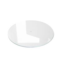 Wire VP17 Coffee Table Stainless Steel/Glass Top