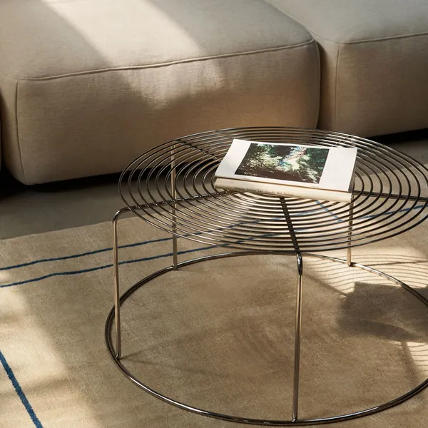 Wire VP17 Coffee Table Stainless Steel
