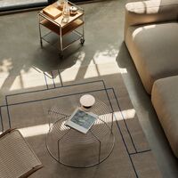 Wire VP17 Coffee Table Stainless Steel