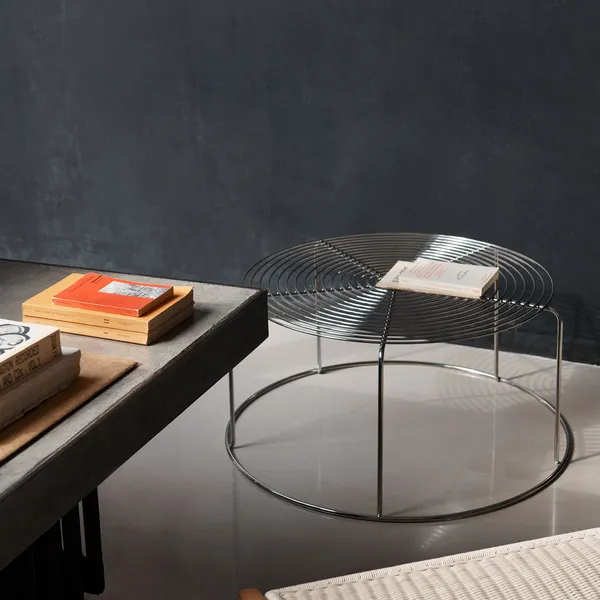 Wire VP17 Coffee Table Stainless Steel