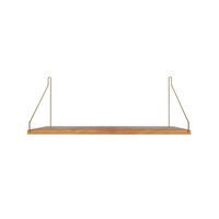 Oak / Brass
