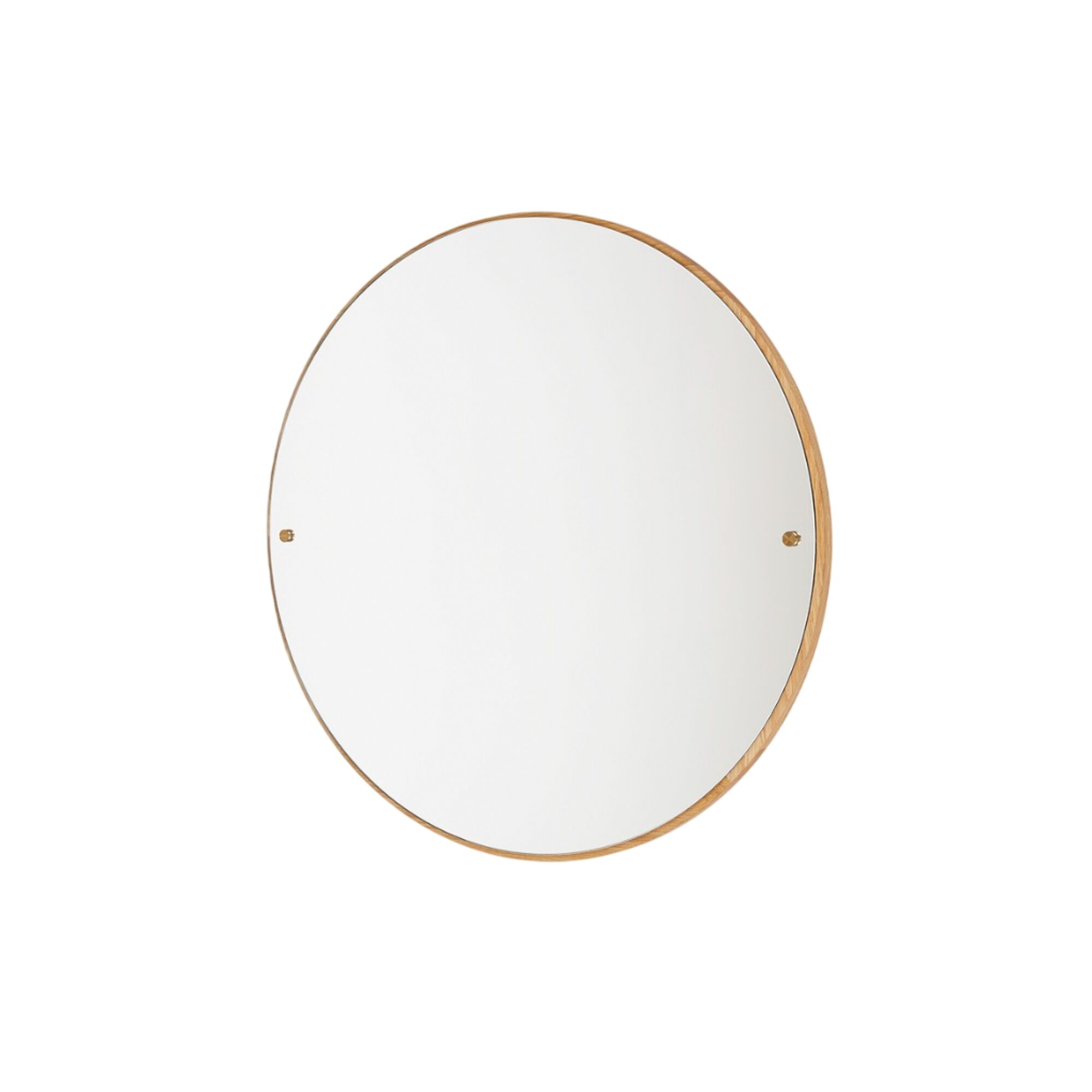 Miroir Circulaire CM-1 Petit en Chêne Naturel