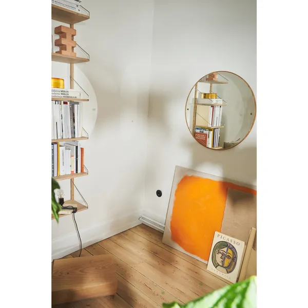 CM-1 Circle Speil Medium Naturlig Eike