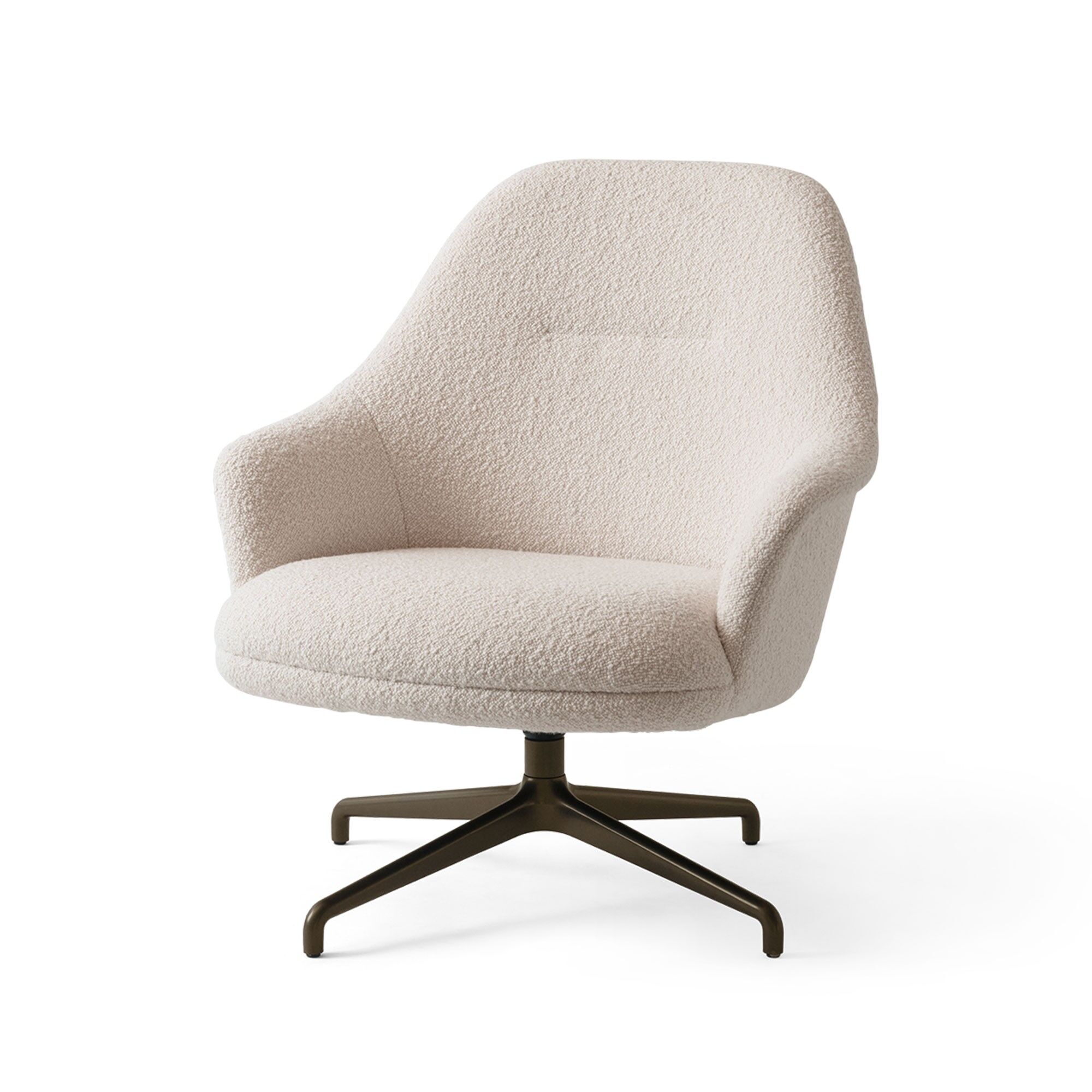 Rely HW139 Lounge Stol med Hj Ryg og Drejefunktion Bronzed/Karakorum 001
