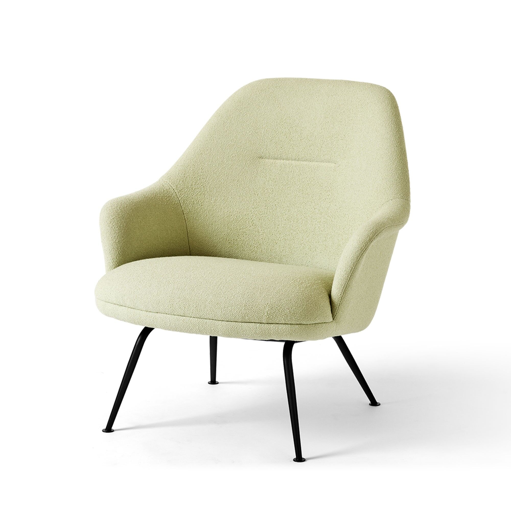 Rely HW140 Lounge Stol Med Hj Ryg Krom/Saxion 0927