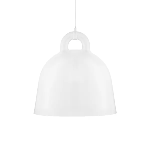 Bell Pendant Large White