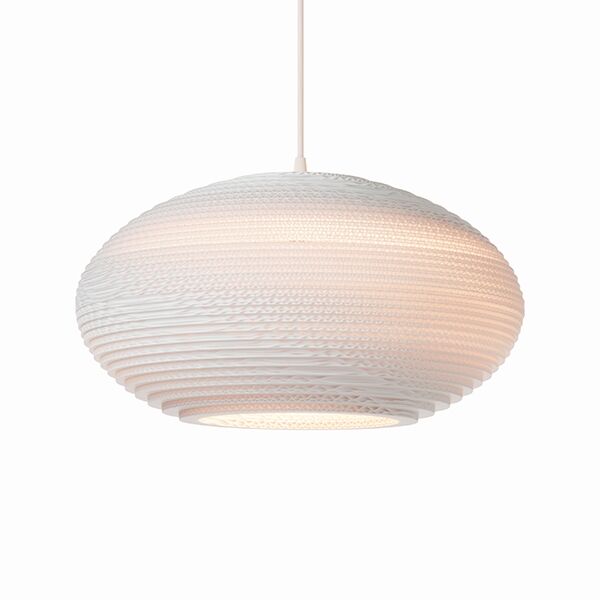 Scraplight Disc 20 Taklampa Medium Vit