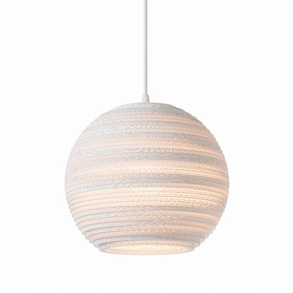 Scraplight Moon 10 Taklampa Liten Vit